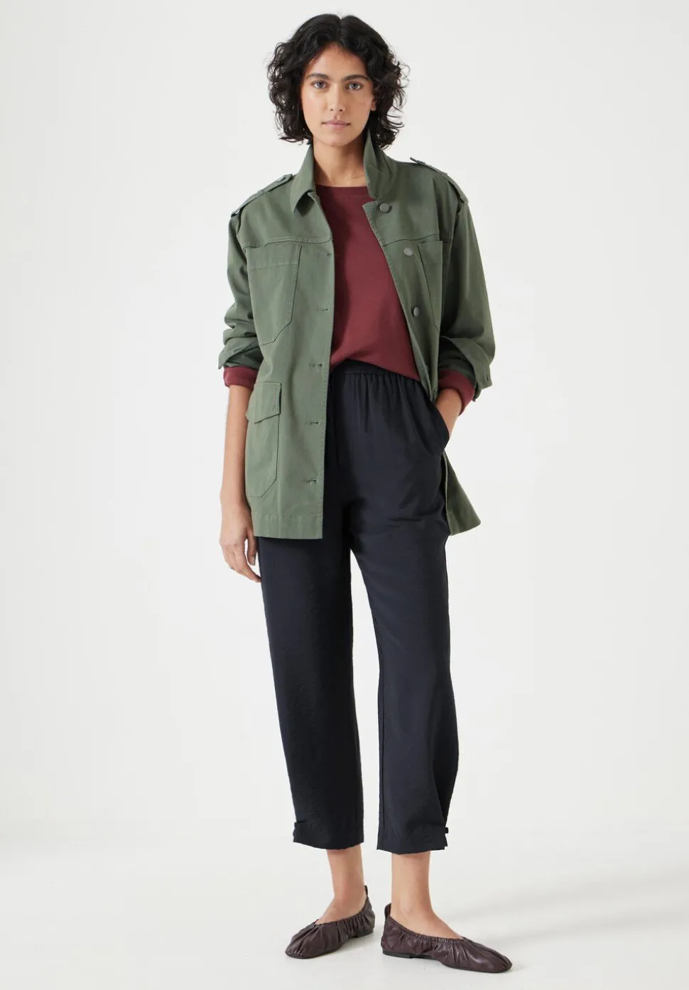 Air Flow Ankle Grazer Trousers