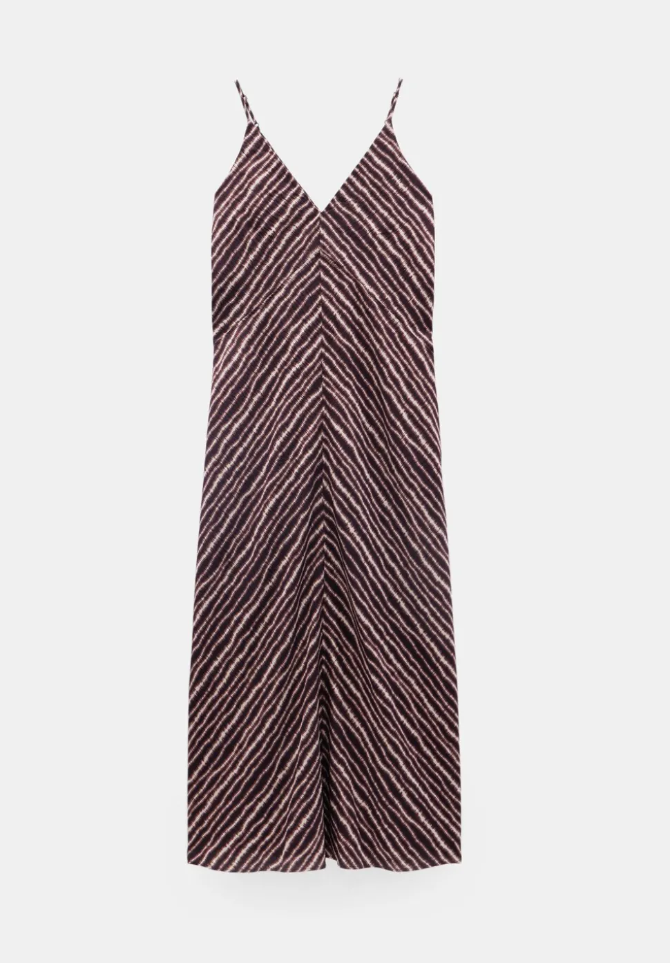Air Flow Seam Detail Maxi Slip Dress