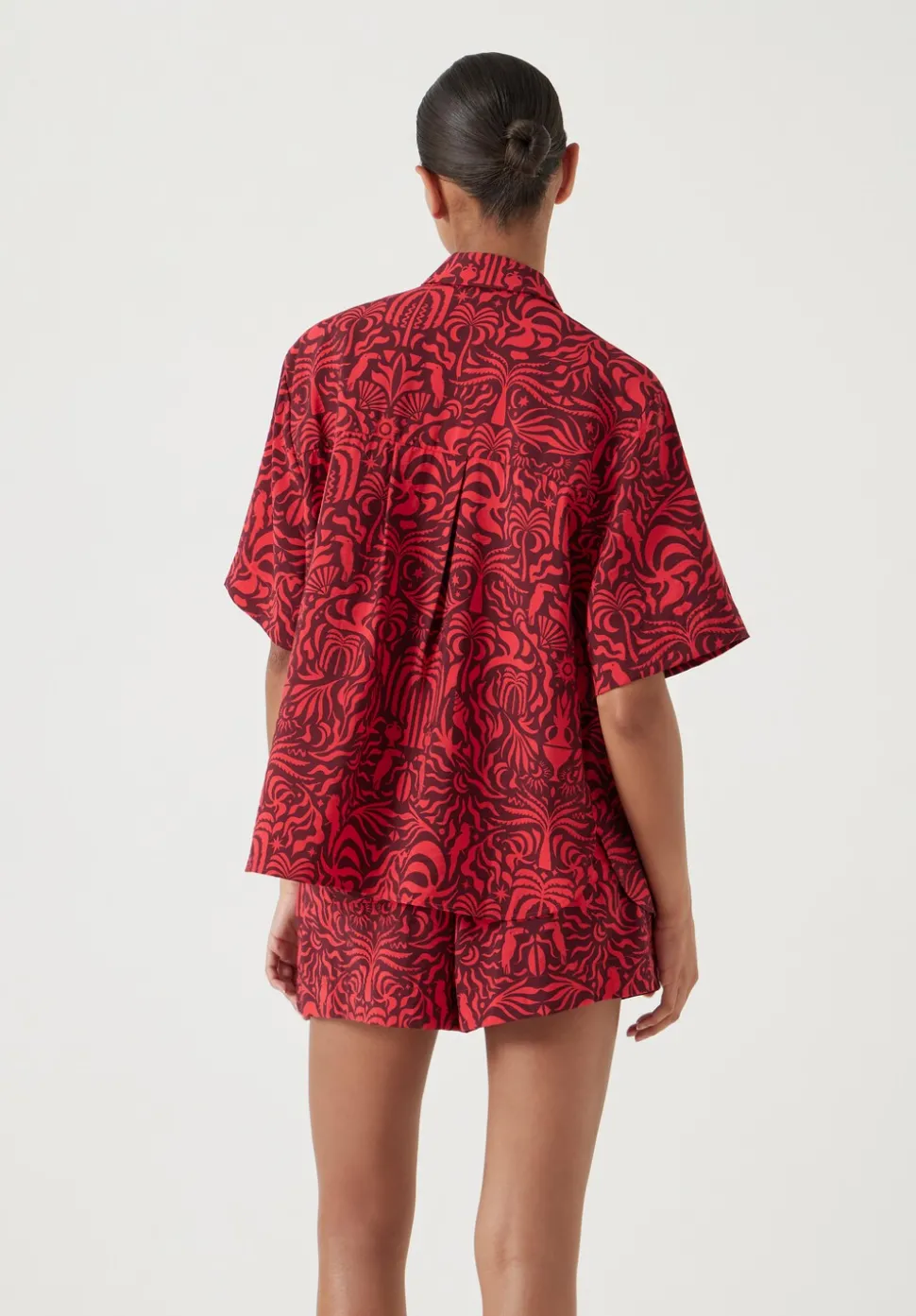 Air Flow Short Sleeve Collared Shirt