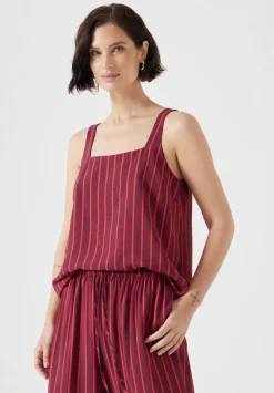 Air Flow Square Neckline Tank Top