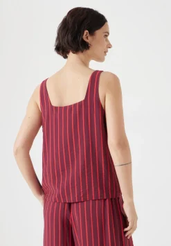 Air Flow Square Neckline Tank Top