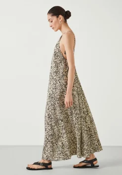 Aja Gathered Maxi Dress