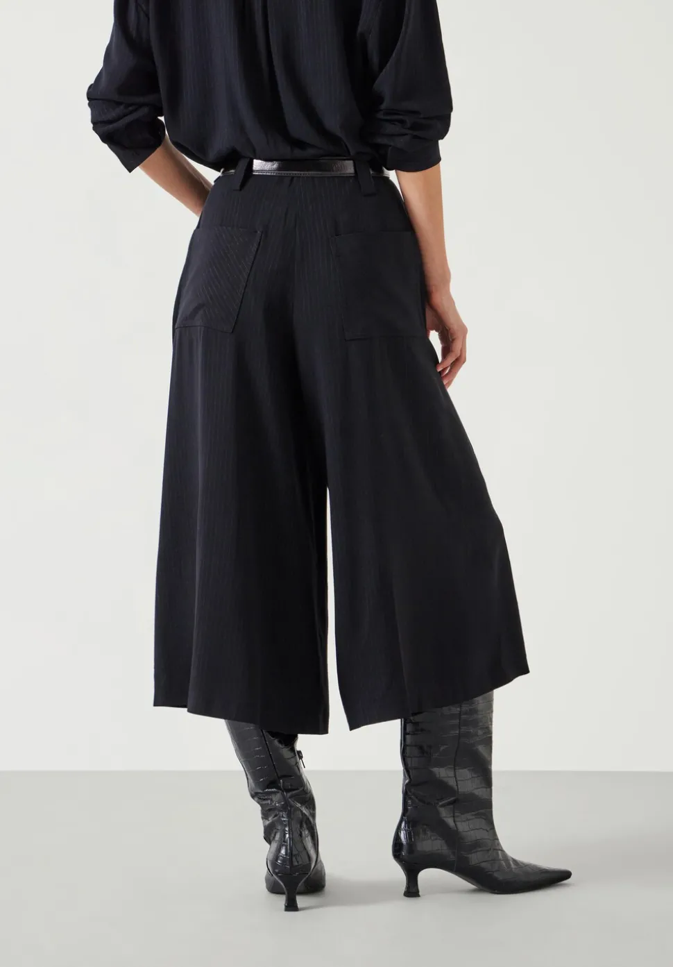 Akira Pinstripe Culotte