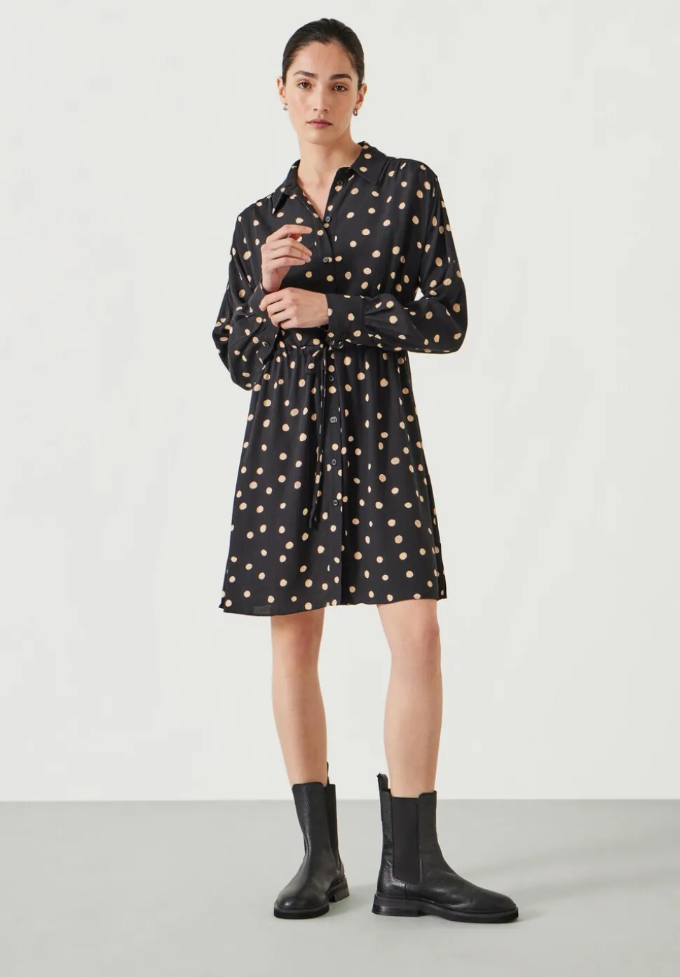 Alba Mini Relaxed Shirt Dress