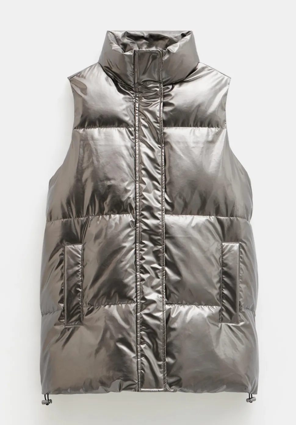 Alice Metallic Puffer Gilet