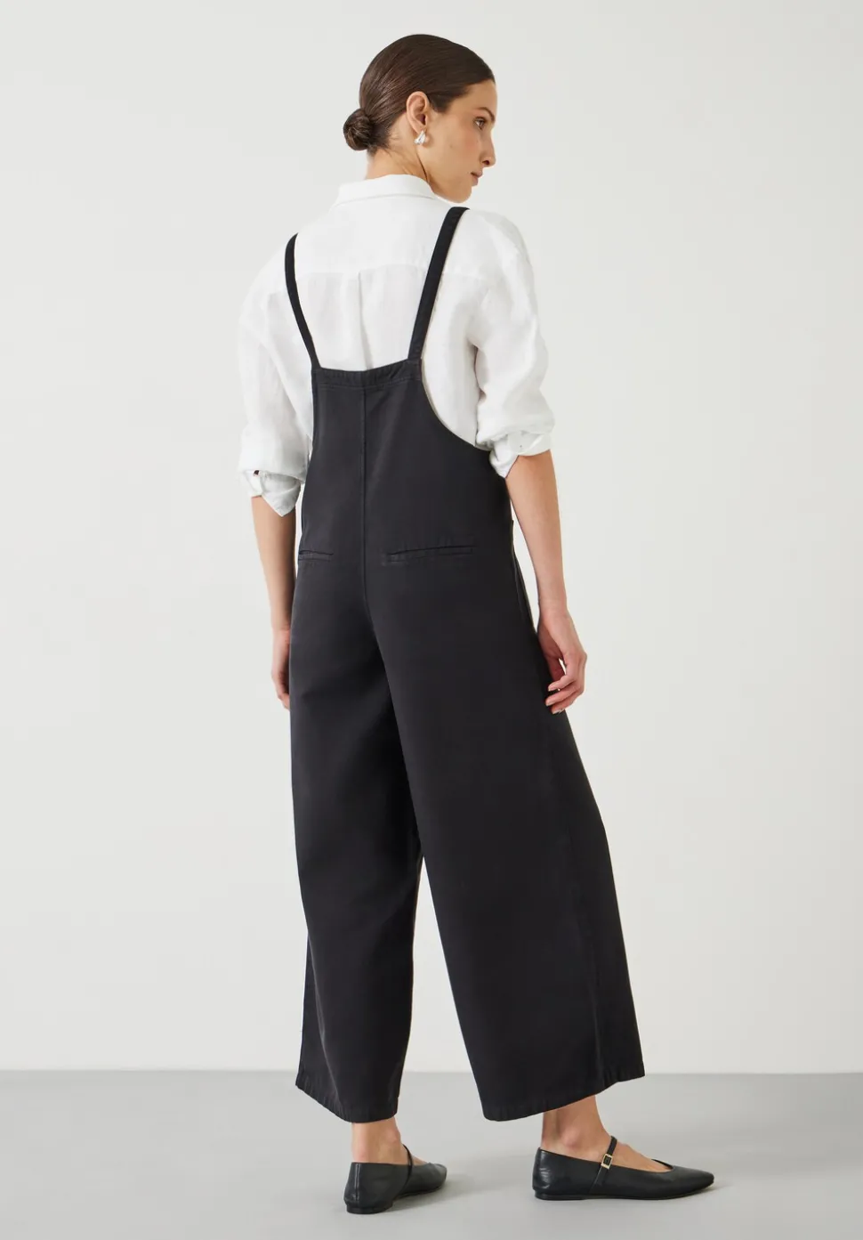 Allegra Relaxed Cropped Dungaree