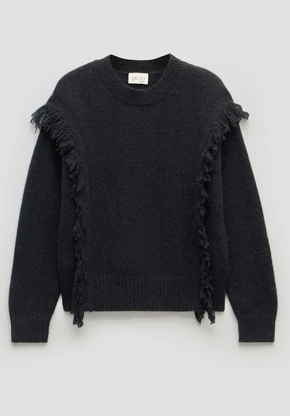 Alpaca Blend Fringe Knitted Jumper