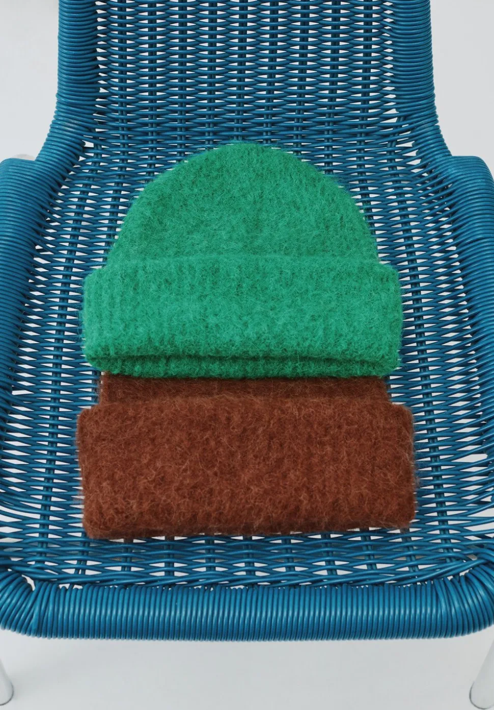 Alpaca-Blend Ribbed Beanie
