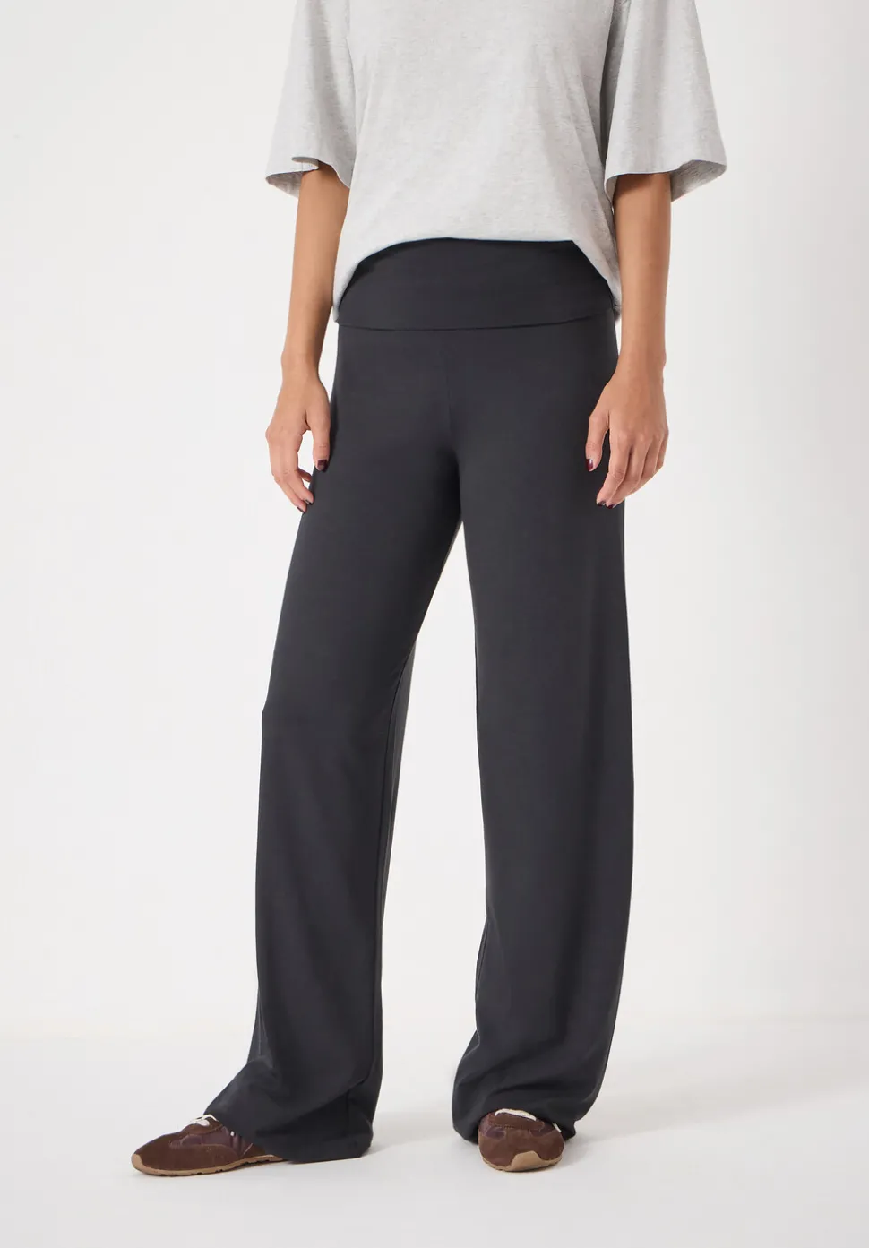 Amie Fold Over Waist Joggers