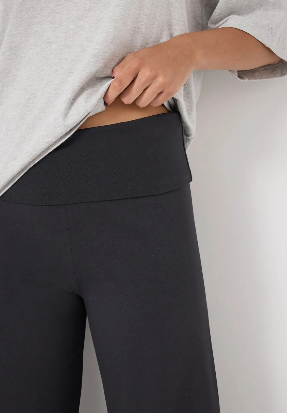 Amie Fold Over Waist Joggers
