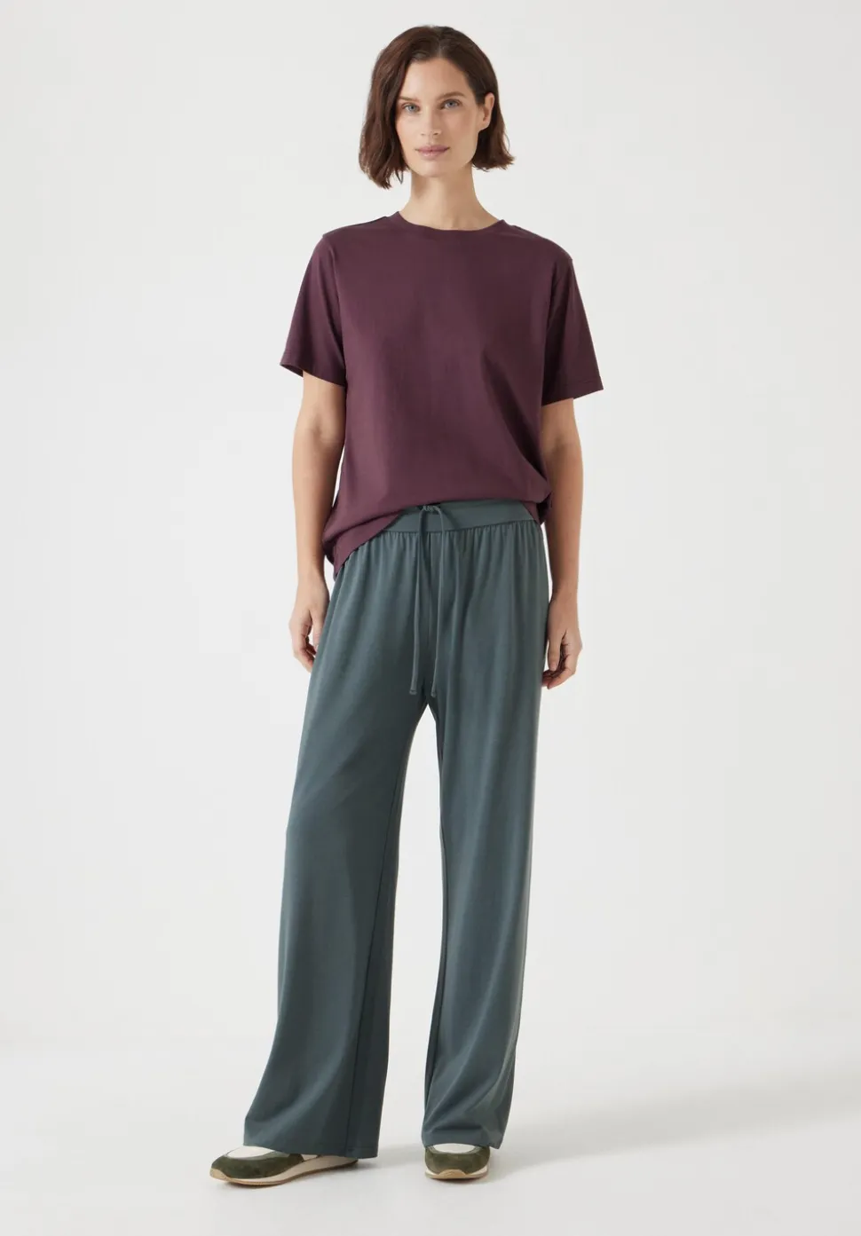 Amie Wide Leg Joggers
