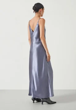 Aurora Satin Slip Maxi Dress