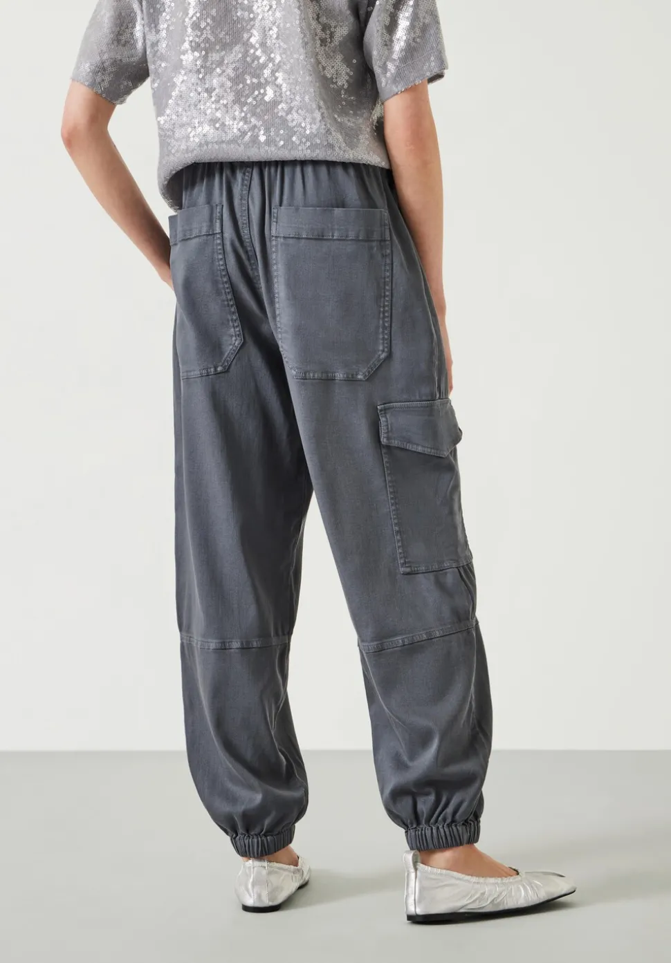 Ava Washed Cargo Trousers