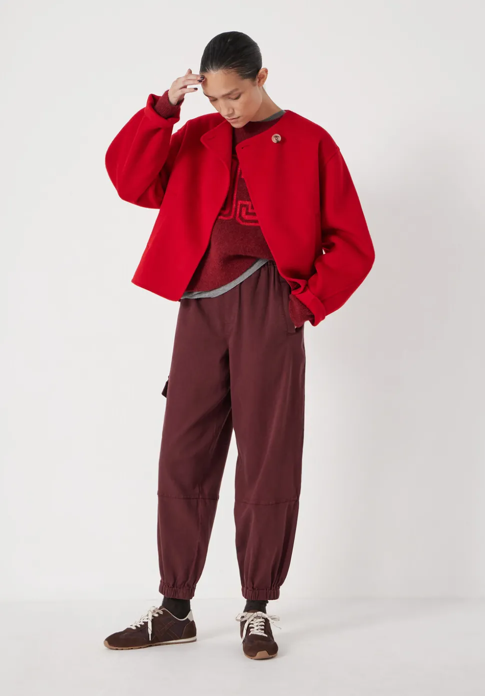 Ava Washed Cargo Trousers