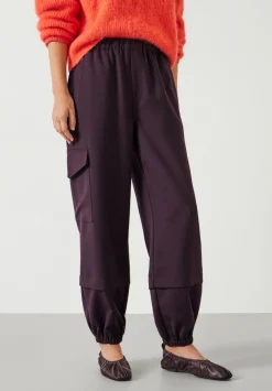 Ava Wool Cargo Trousers