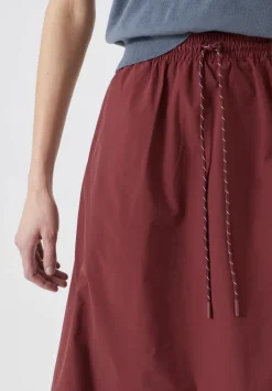 Aya Technical Pull On Midi Skirt
