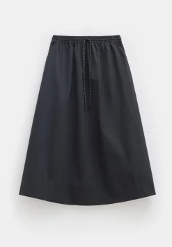 Aya Technical Pull On Midi Skirt