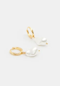 Baroque Pearl Drop Earring