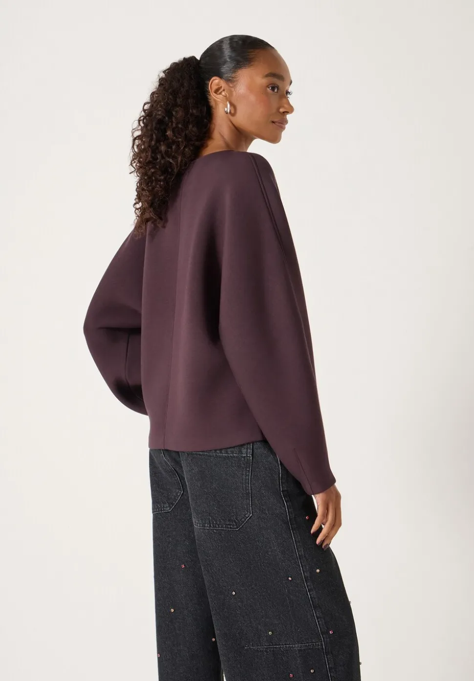 Barrel Sleeve Sweatshirt