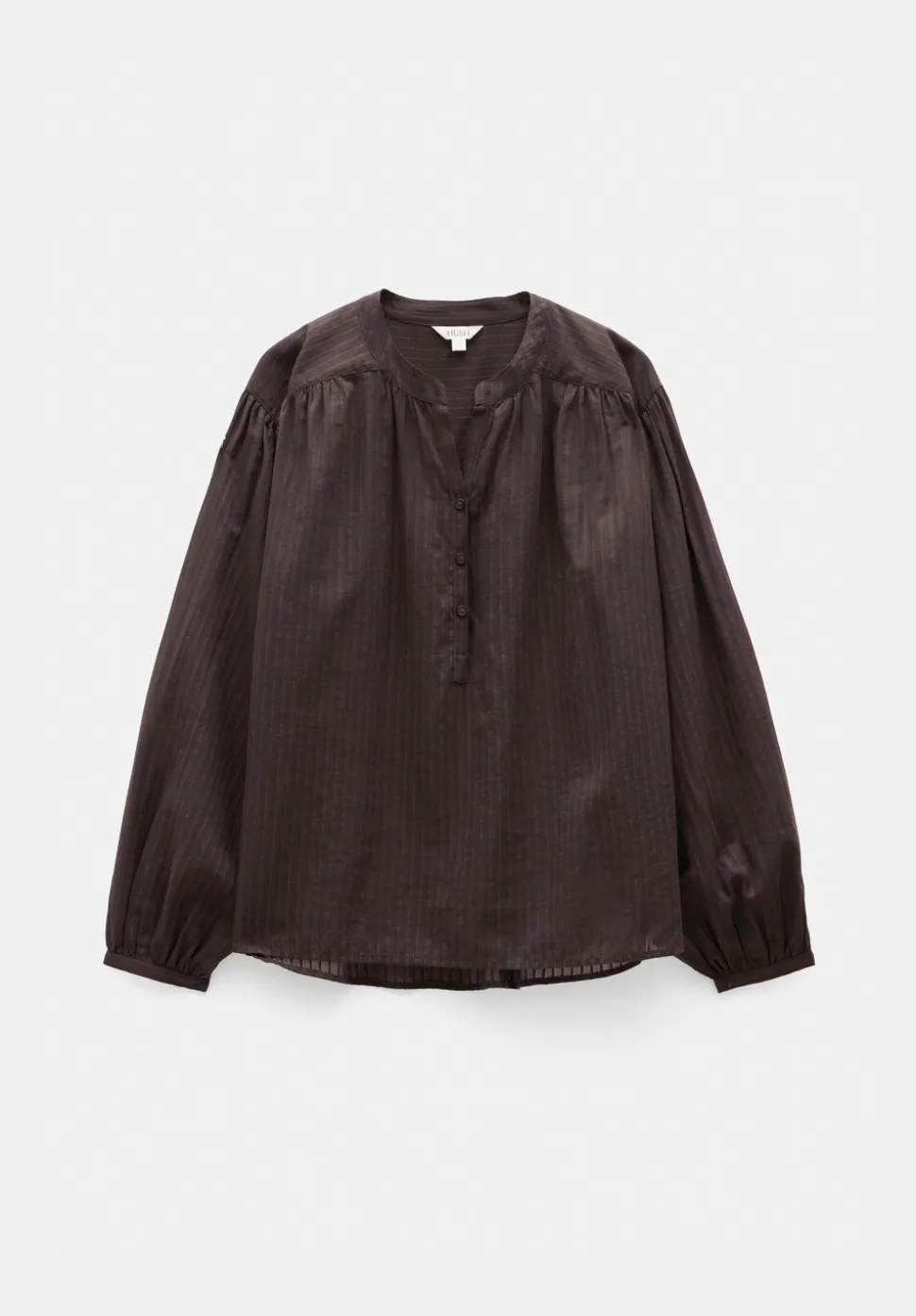 Bea Textured Stripe Blouse