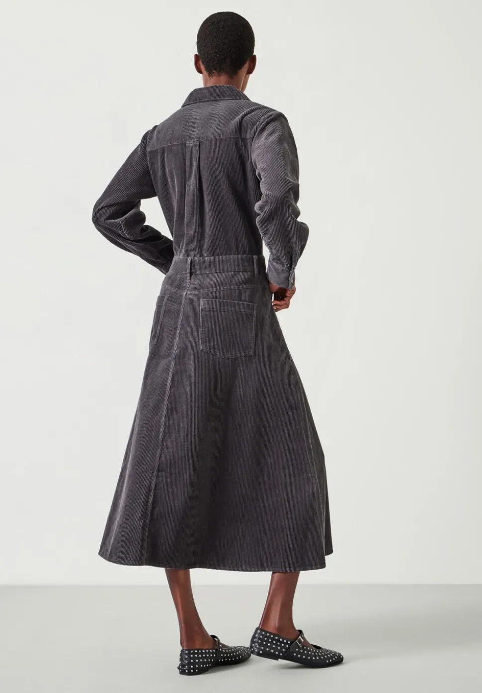 Bella Cord Midi Dress