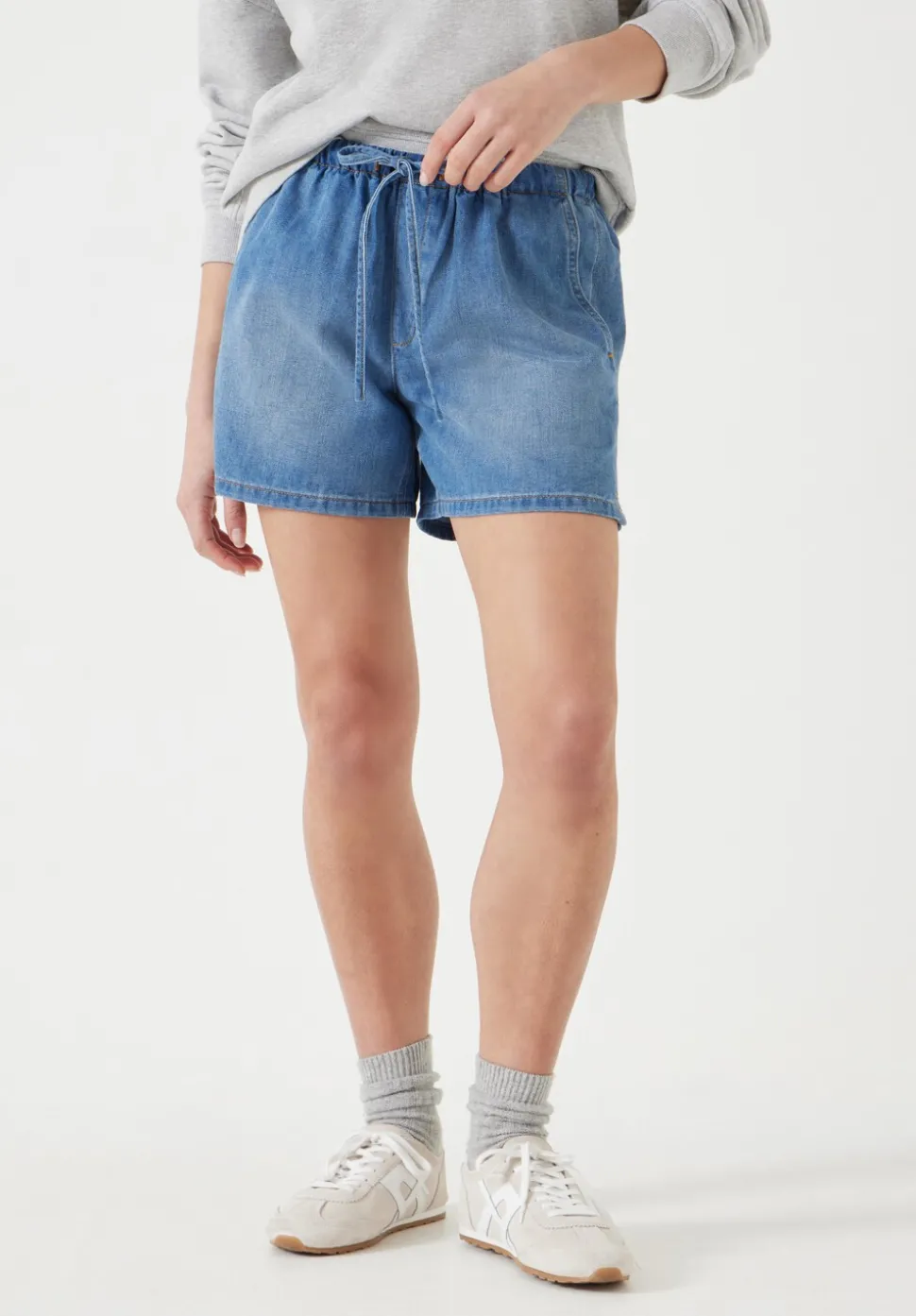 Betty Denim Pull On Shorts