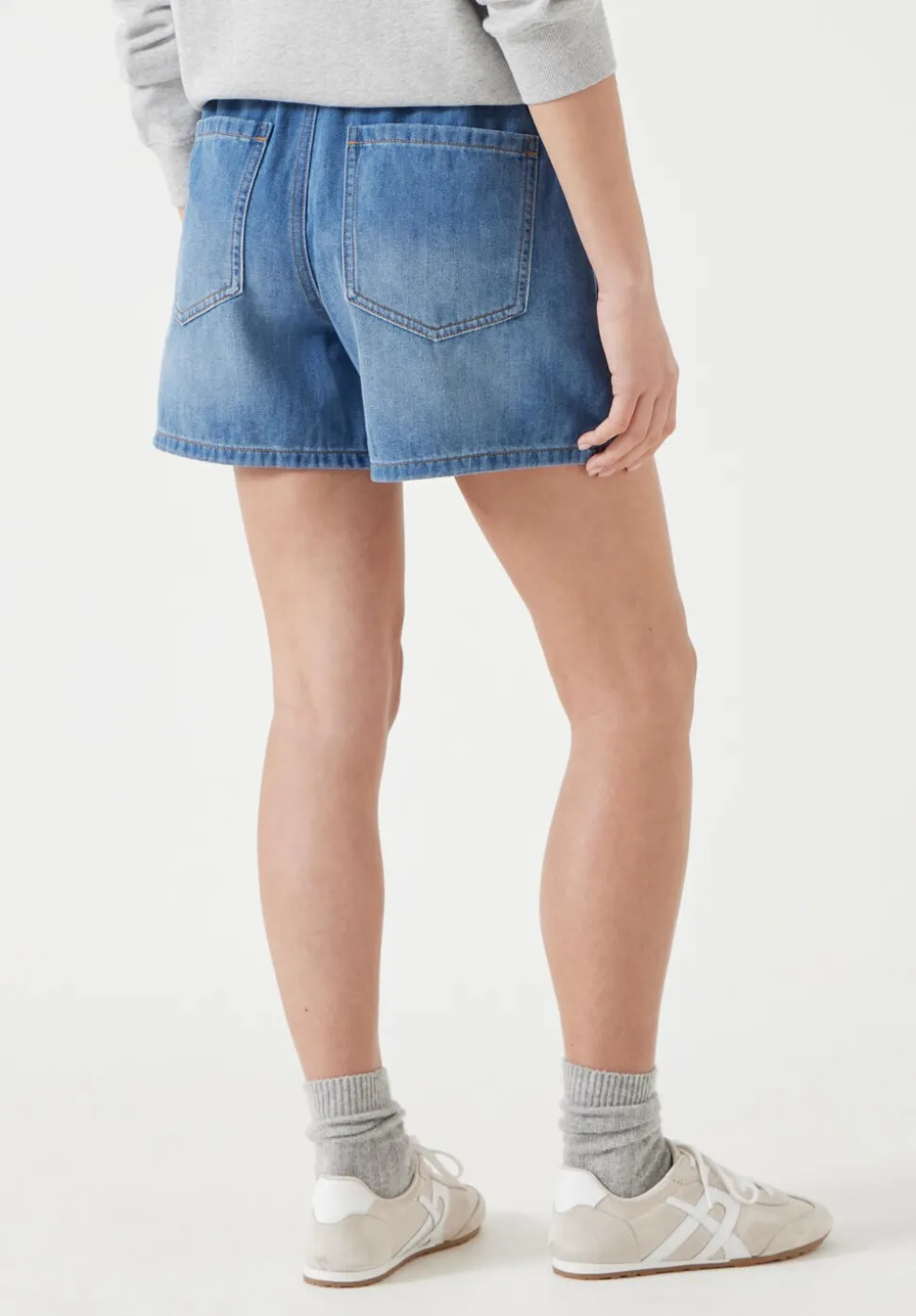 Betty Denim Pull On Shorts