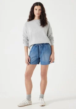 Betty Denim Pull On Shorts