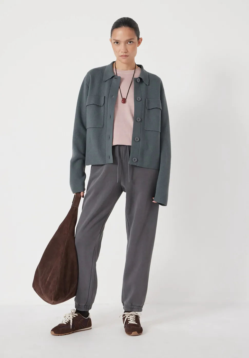 Bobbie Shirt Jacket with Wool
