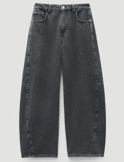 Bree Horseshoe Barrel Leg Jeans
