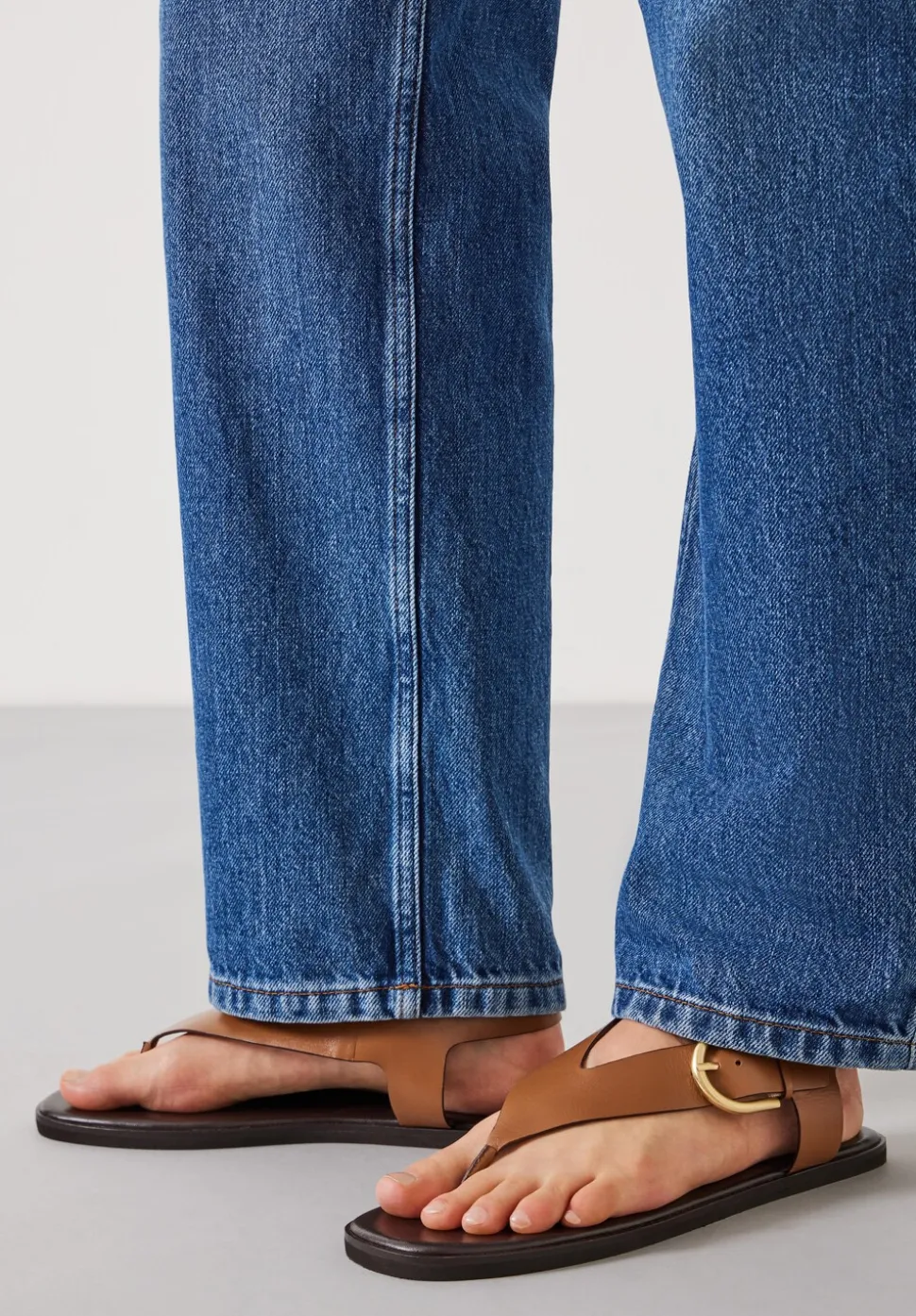 Brinley Buckle Toe Post Sandal