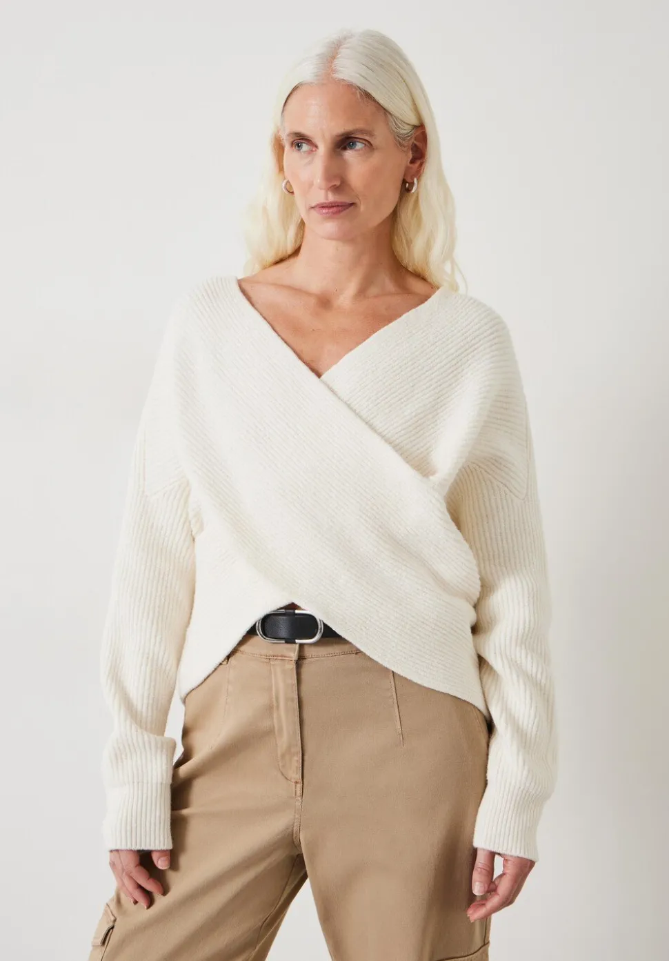 Bronte Cross Front Knit Jumper