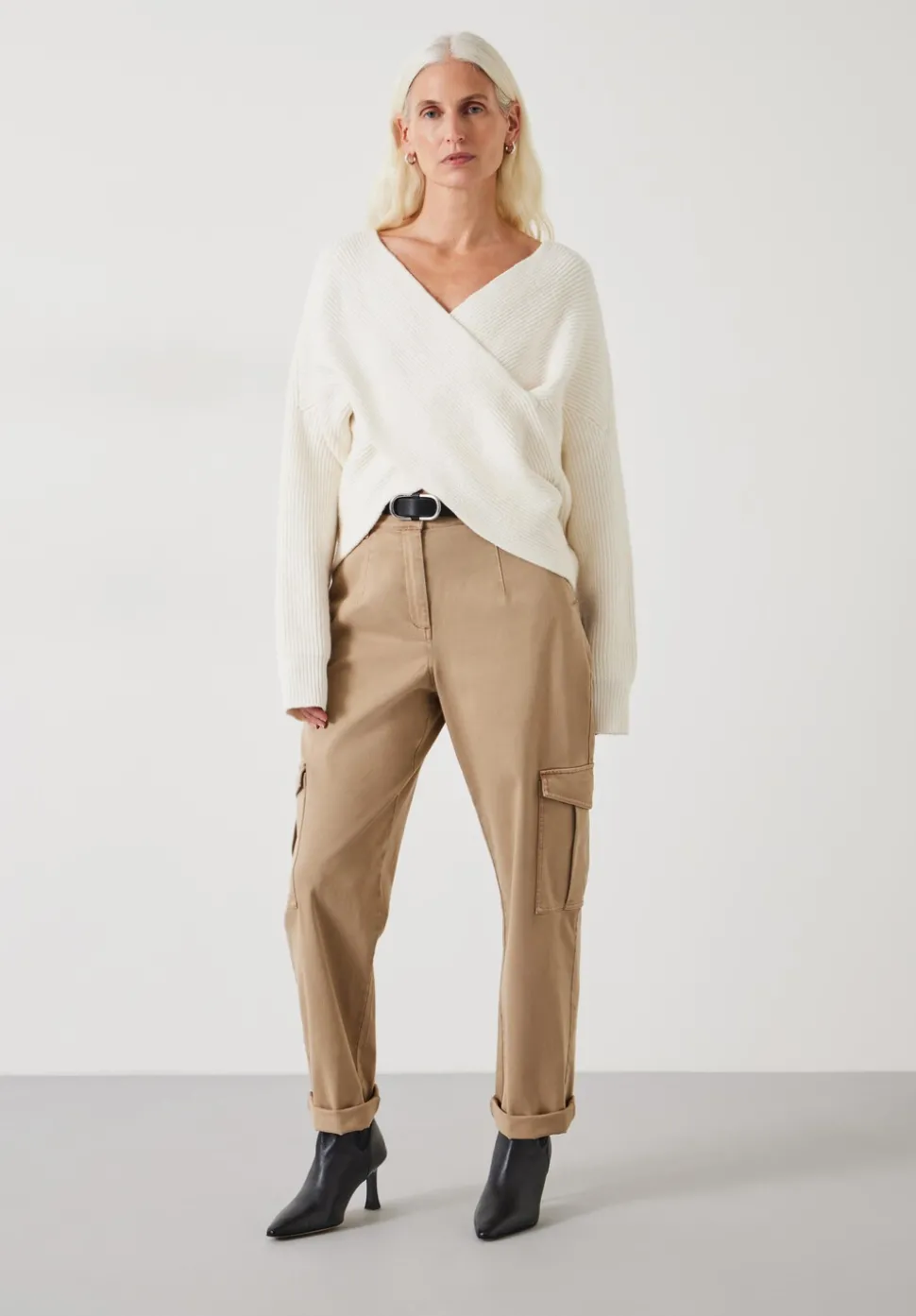 Bronte Cross Front Knit Jumper