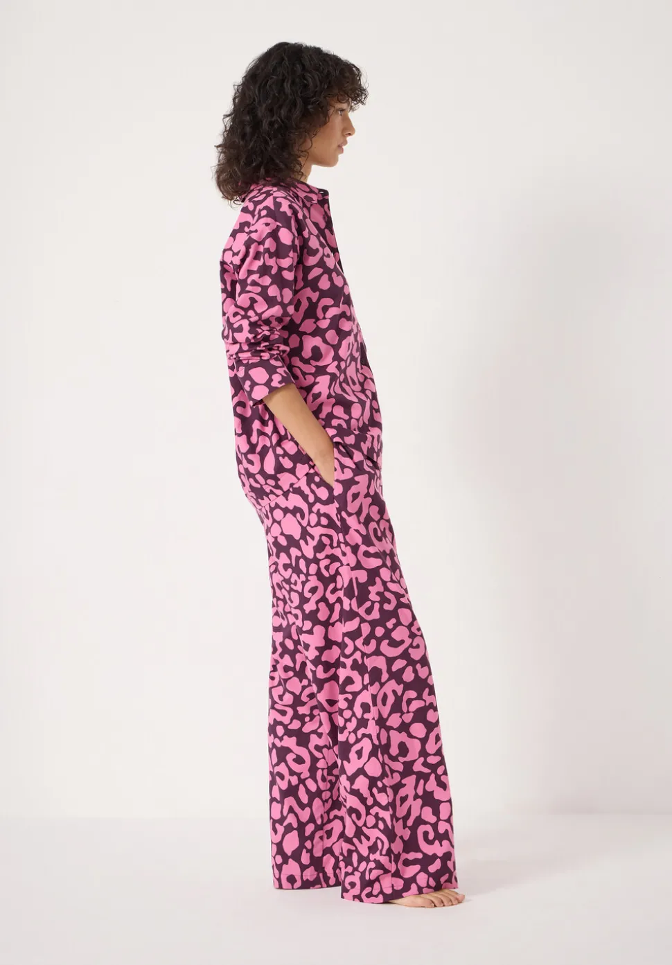 Brushed Cotton Animal Print Pyjamas