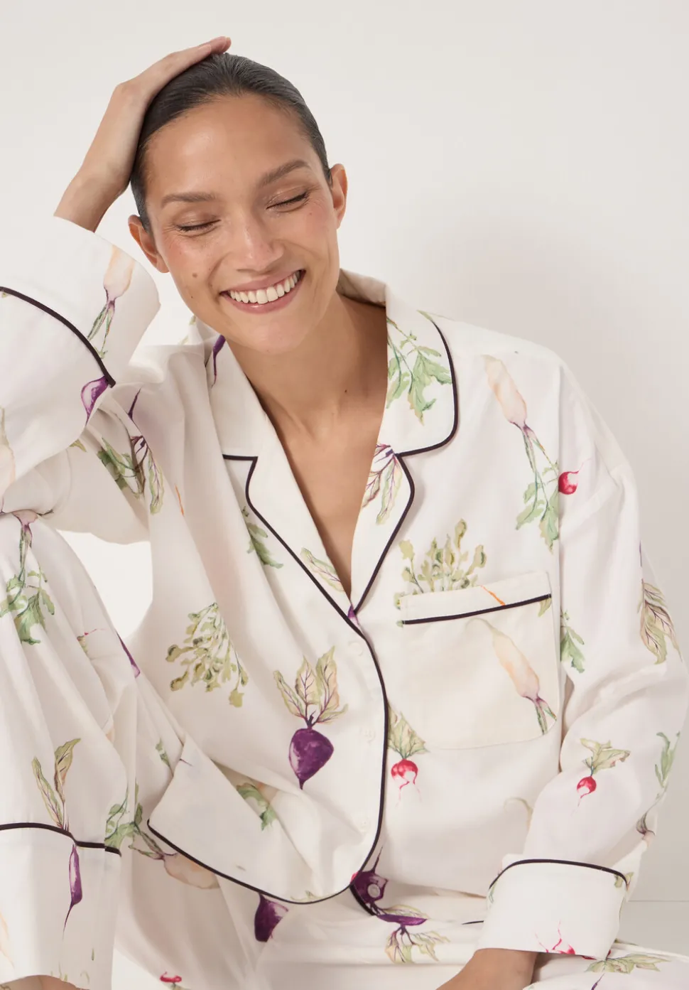 Brushed Cotton Harvest Print Pjyamas