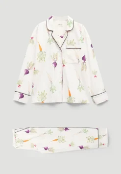 Brushed Cotton Harvest Print Pjyamas