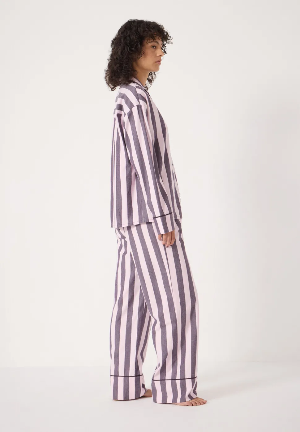 Brushed Cotton Striped Pyjamas