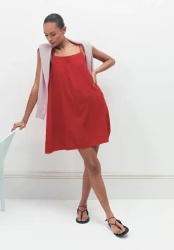 Cali Cotton Gauze Mini Dress