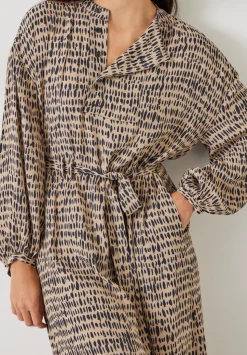 Camila Relaxed Print Midi Dress