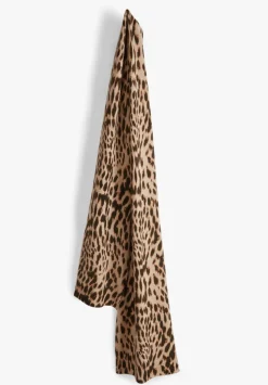 Cashmere Leopard Scarf