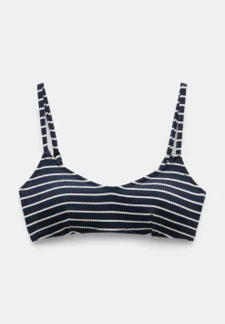 Cassidy Stripe Rib Bikini Top