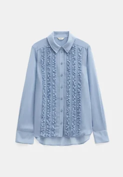 Chiffon Ruffle Blouse