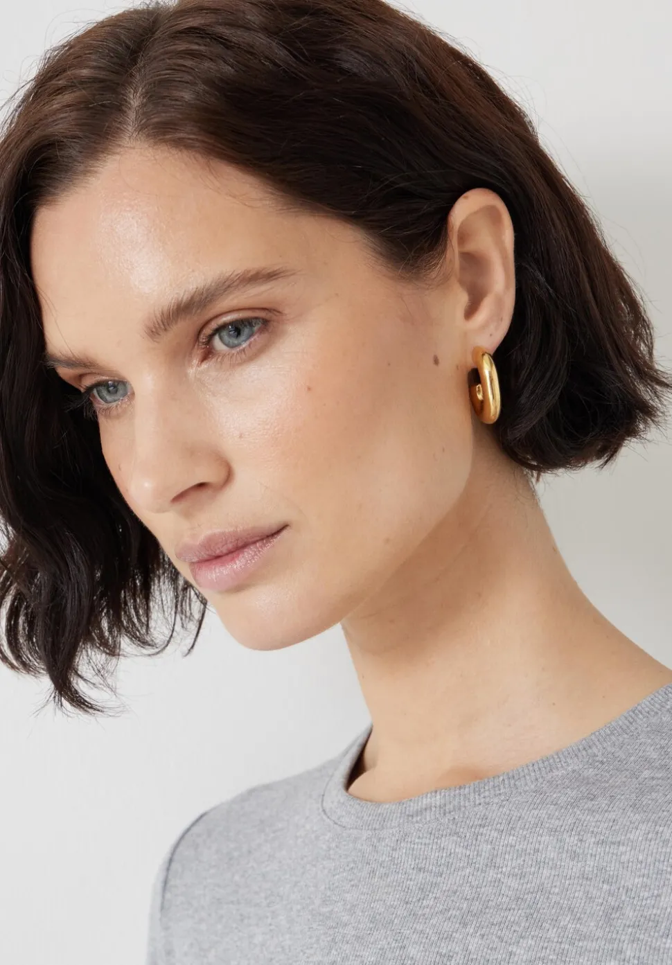 Chubby Hoop Earrings