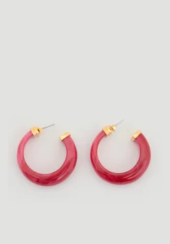 Chunky Resin Hoops