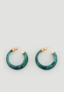 Chunky Resin Hoops