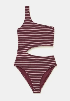 Clare Crinkle Cut Out Swimsuit