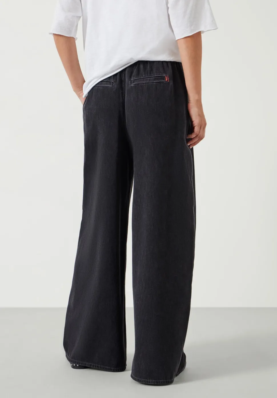 Clio Wide Leg Tie Waist Jeans