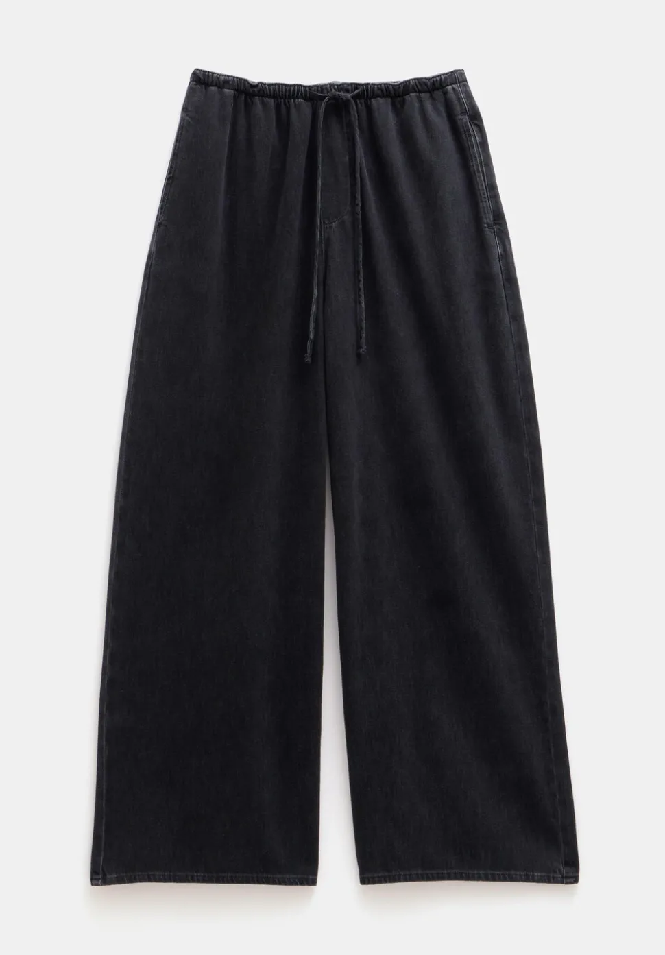 Clio Wide Leg Tie Waist Jeans