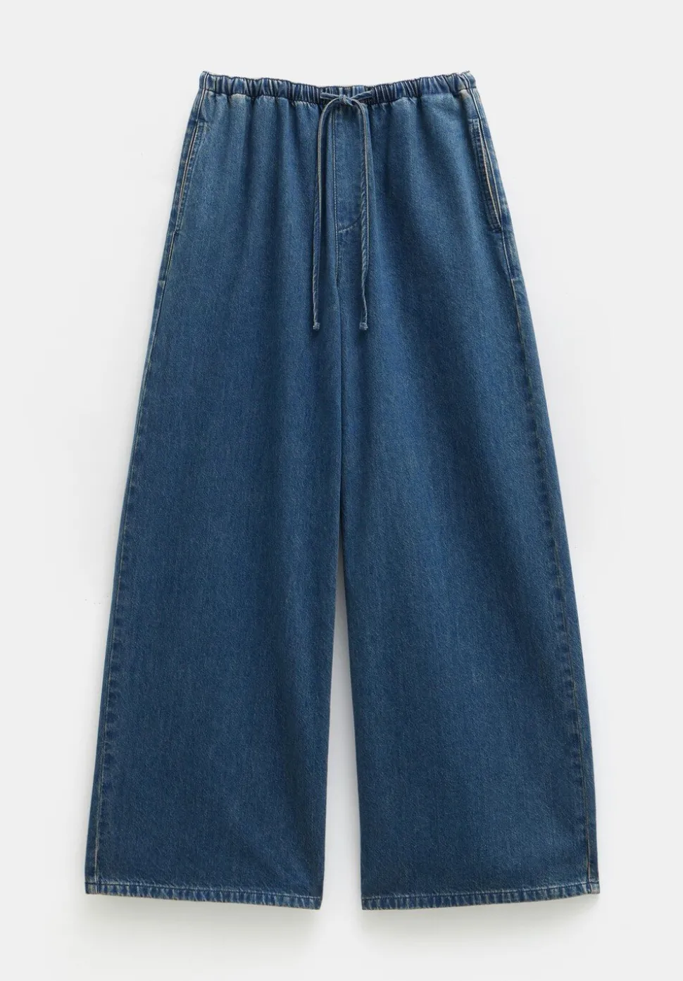 Clio Wide Leg Tie Waist Jeans