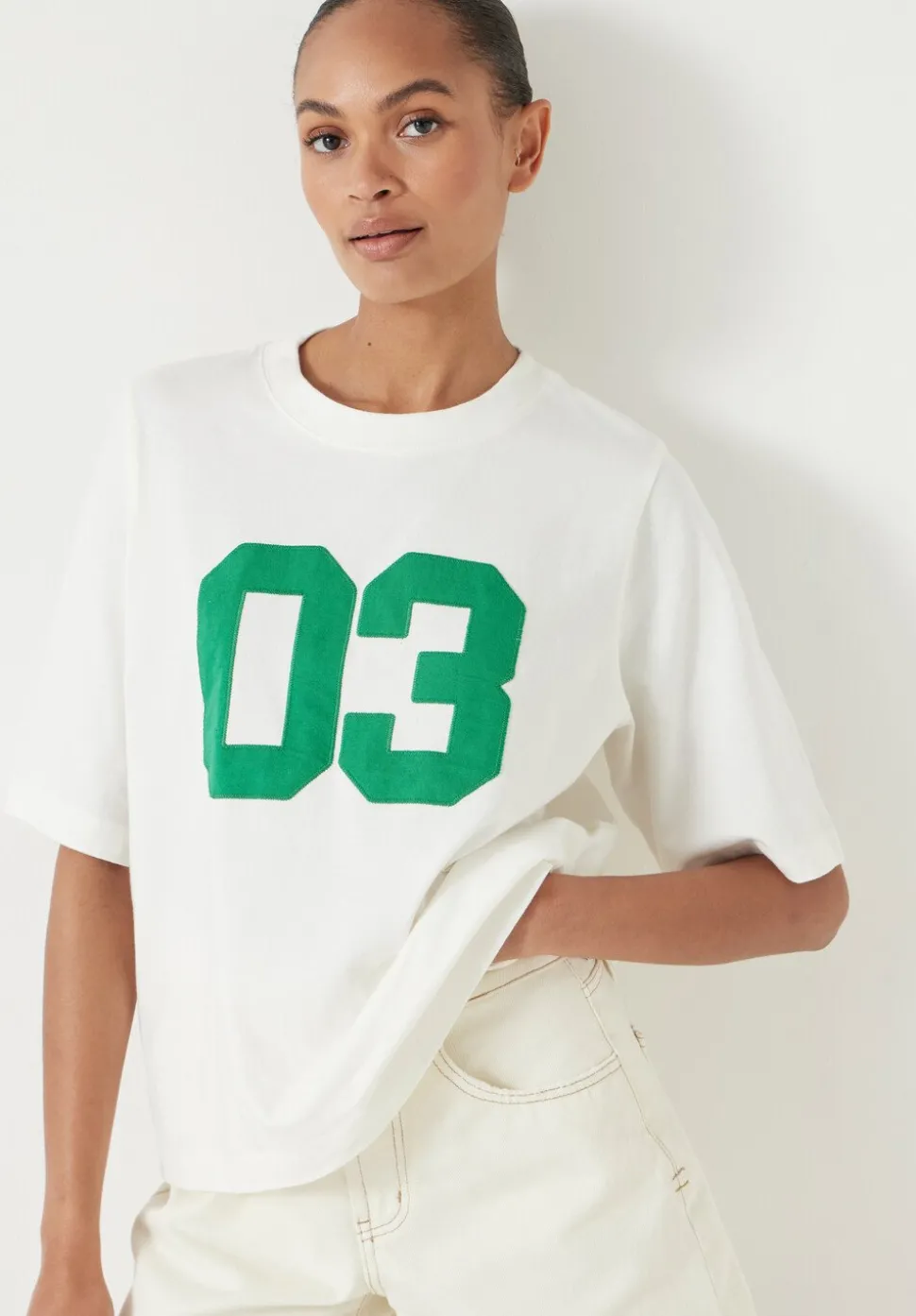 Collegiate Graphic Cotton T-Shirt